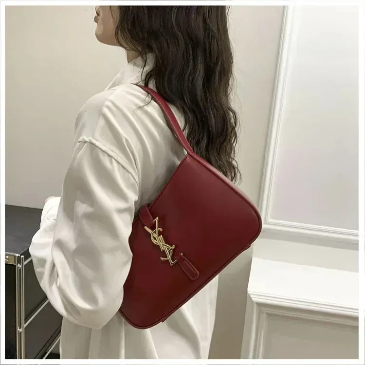 2024 New High end Sensational Bag Versatile Underarm Bag French Stick Bag Fashion Trend Single shoulder Handbag