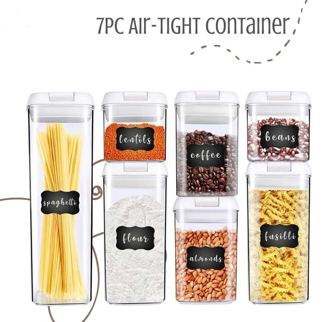 7pc Air-Tight Container