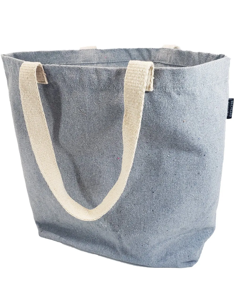 90 ct Large Size Recycled Shopping Tote Bag - By Case