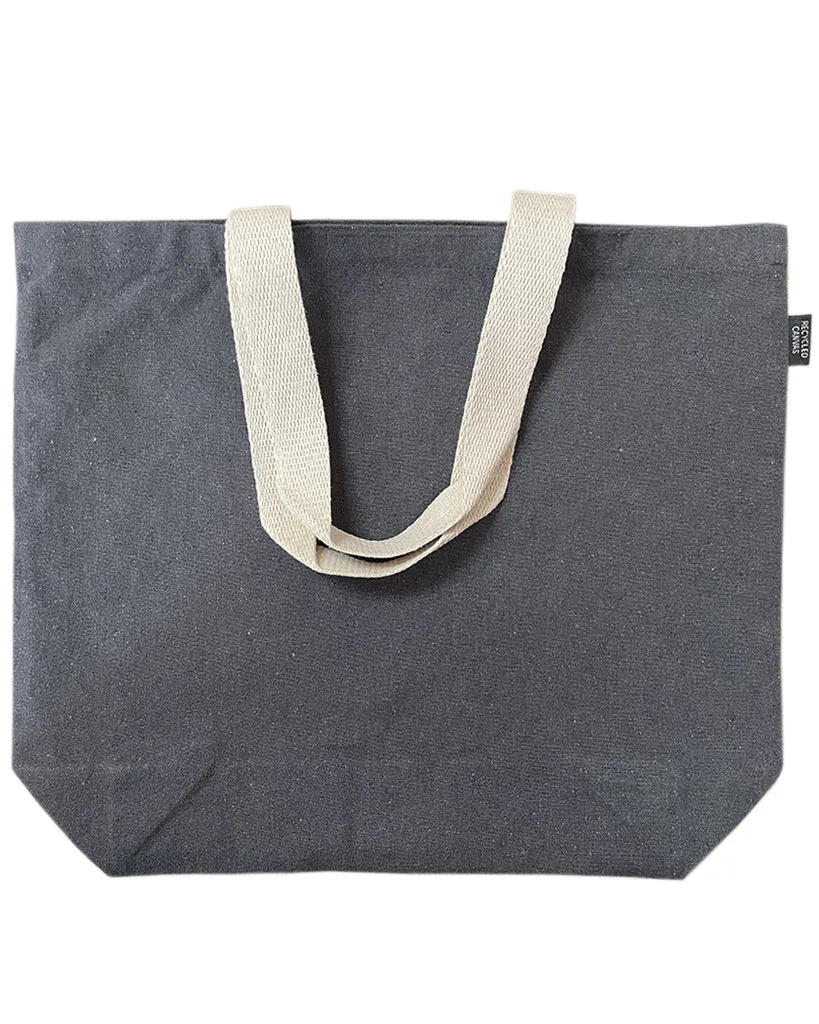 90 ct Large Size Recycled Shopping Tote Bag - By Case