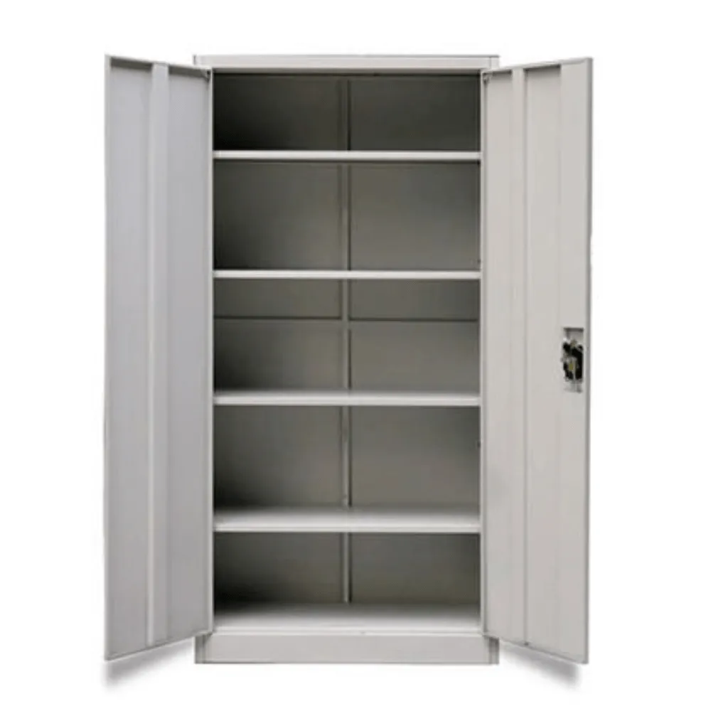 90 X 40 X 183 Cm 2-Door 5 Shelves Steel Office File Cabinet Tgd-1