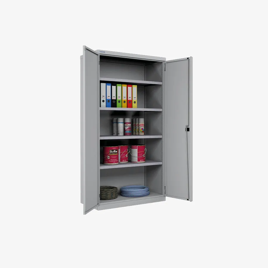 90 X 40 X 183 Cm 2-Door 5 Shelves Steel Office File Cabinet Tgd-1