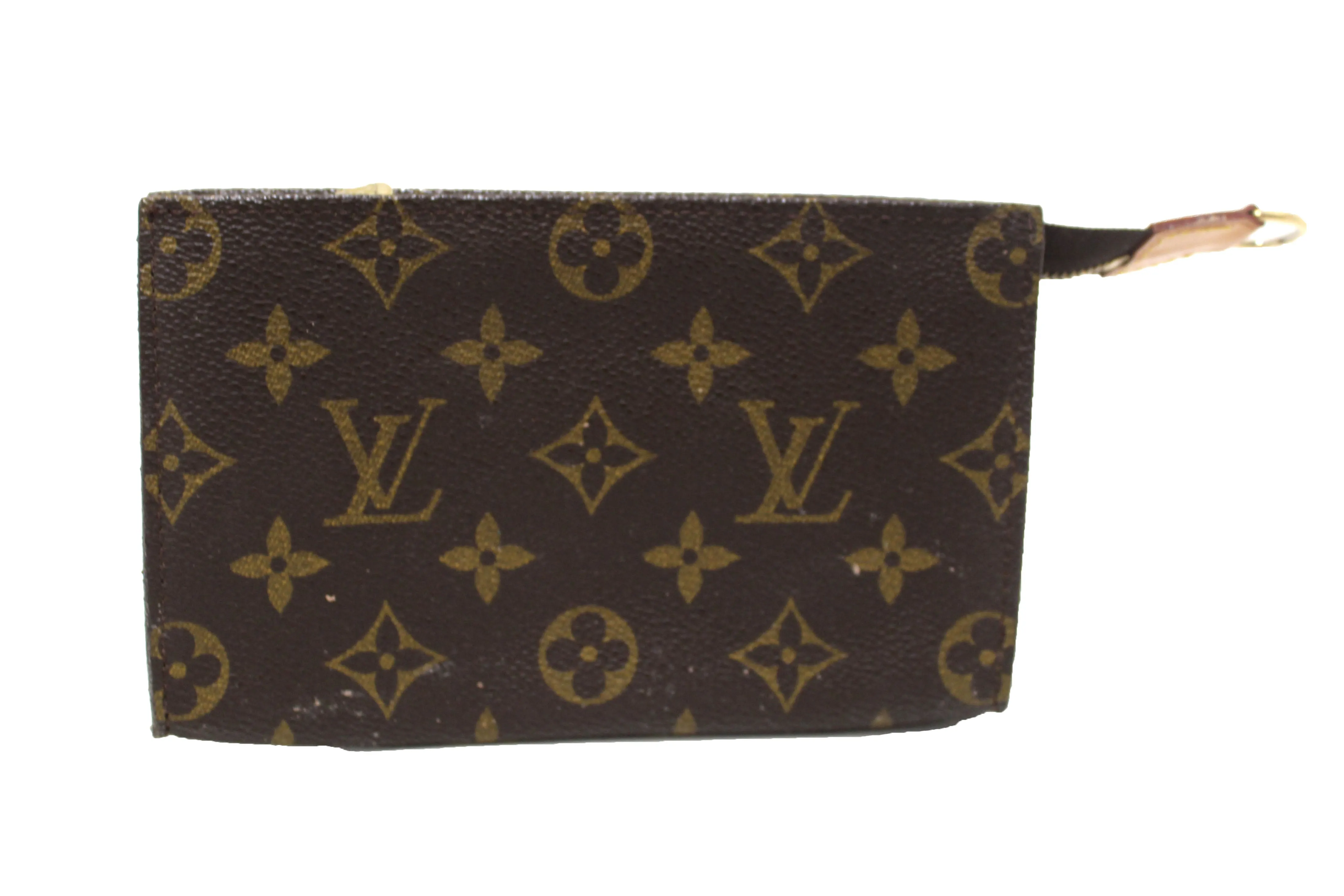 Authentic Louis Vuitton Classic Monogram Bucket PM Shoulder Bag