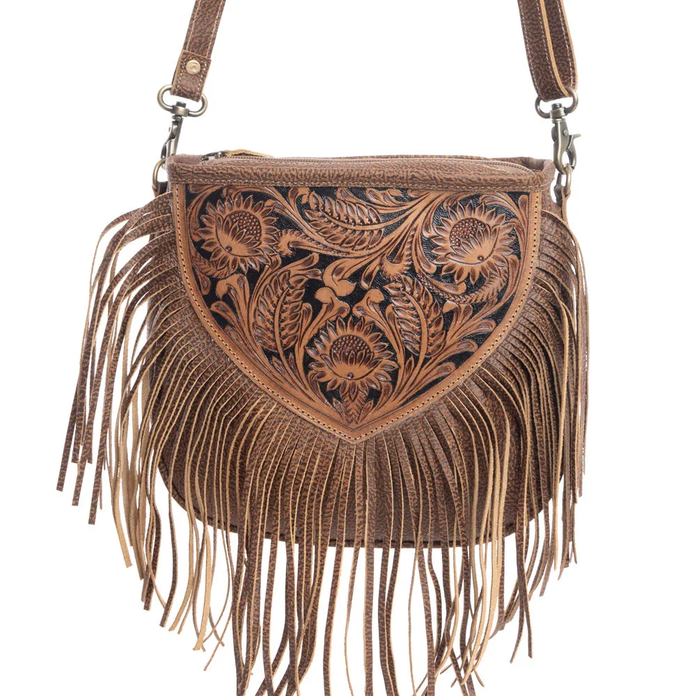 Billington Peak Hand-Tooled Bag