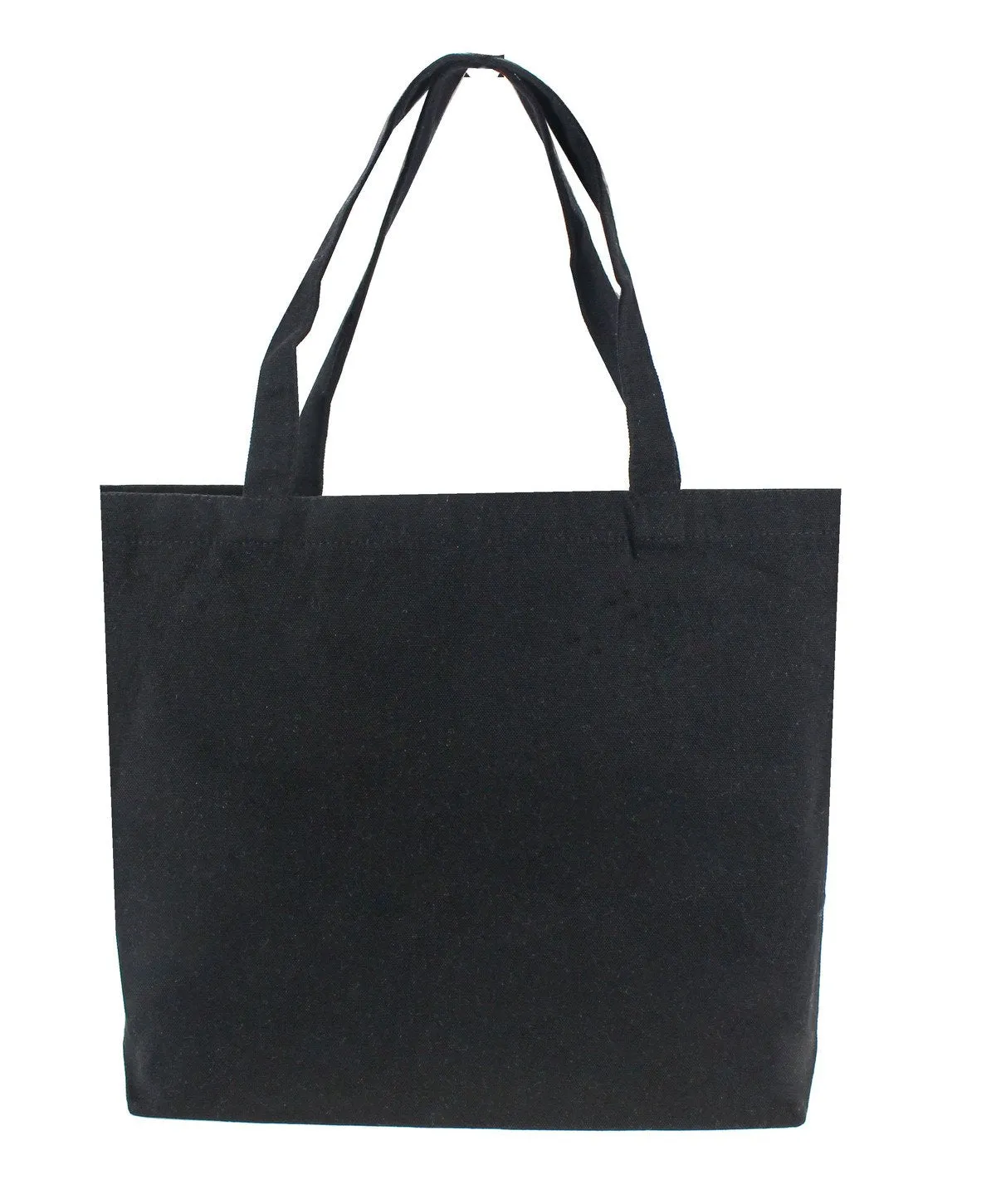 Black Canvas Tote Bag 42*35*10cm