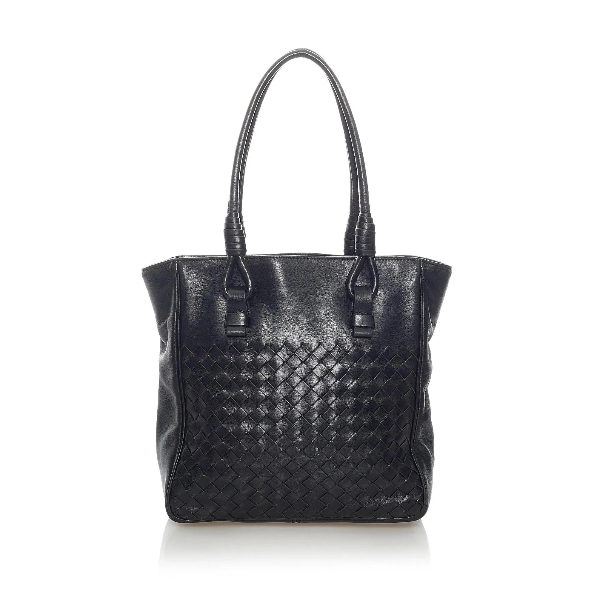 Bottega Veneta Intrecciato Leather Tote Bag (SHG-33094)