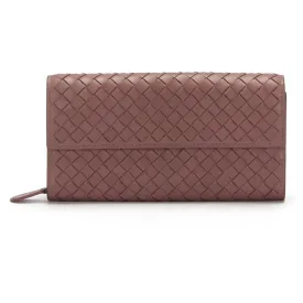 BOTTEGA VENETA INTRECCIATO LEATHER WALLET