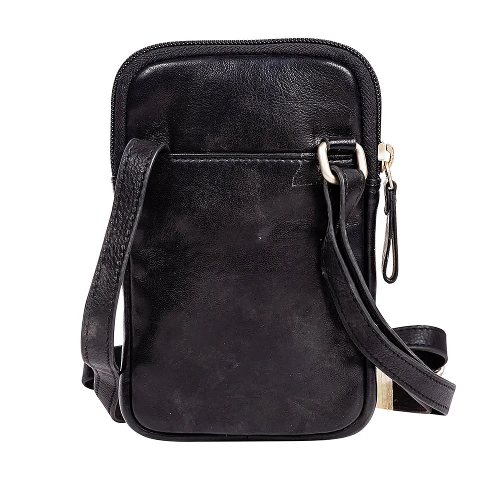 Carlisle Bluff Leather & Hairon Bag