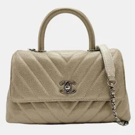 Caviar Leather XS Coco Handle Top Handle Bag