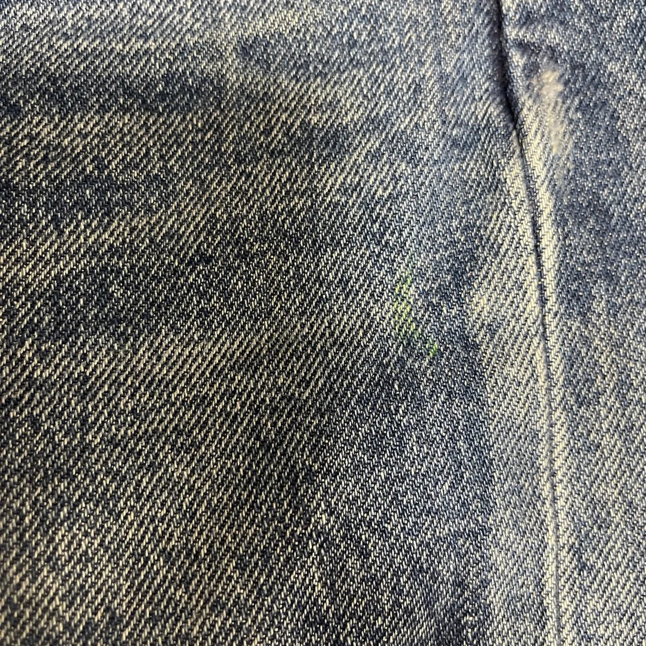 CELINE 90's DESTROYED DENIM JEANS IN MOONLIGHT WASH