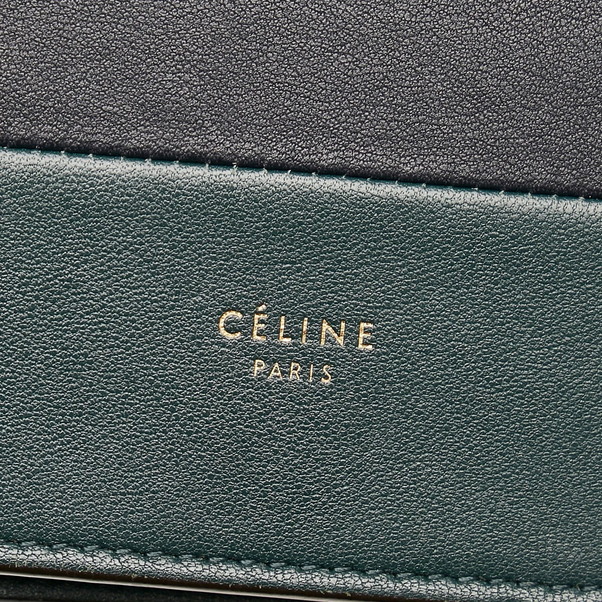 Celine Frame Leather Wallet on Chain (SHG-34557)