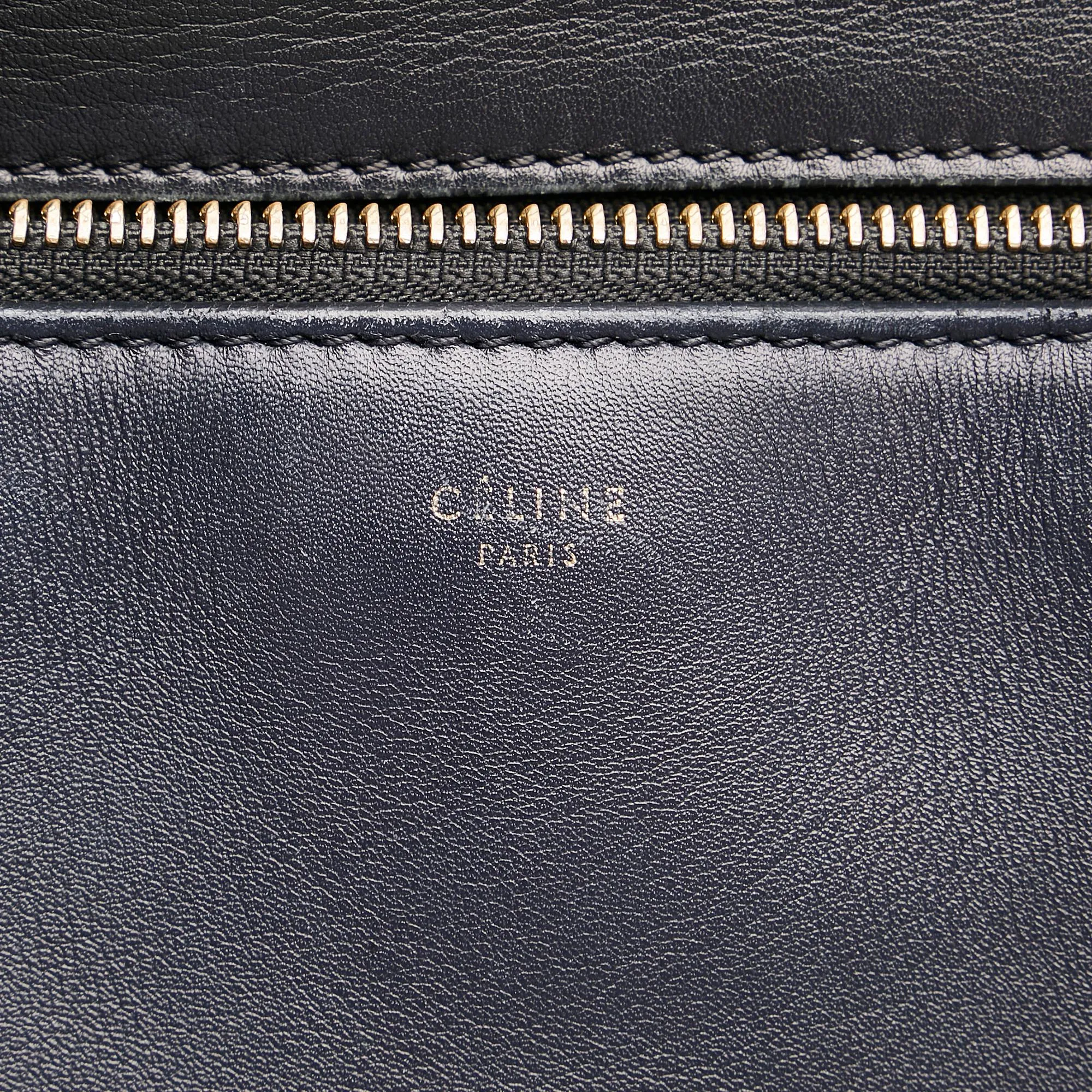 Celine Large Edge Leather Shoulder Bag (SHG-37636)