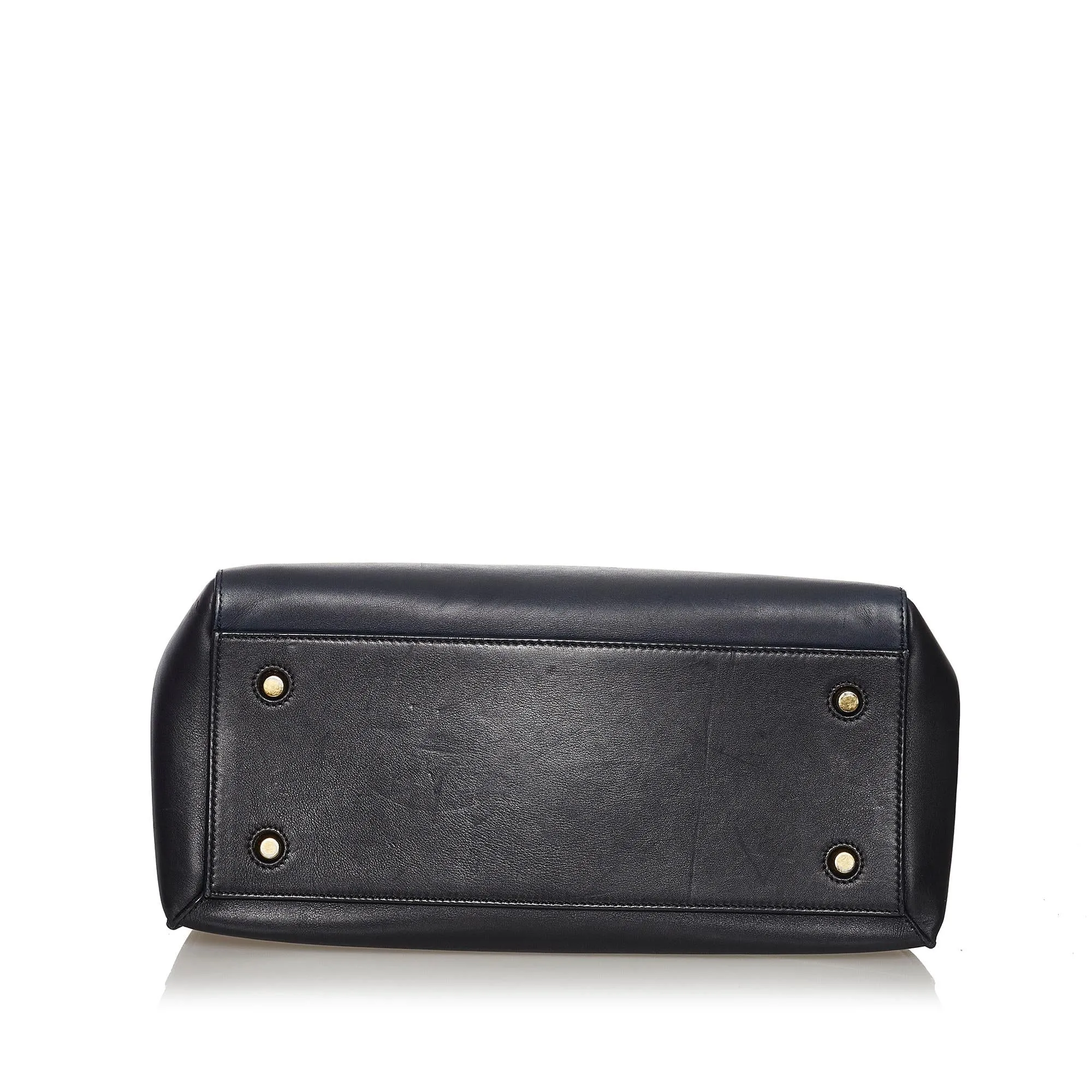 Celine Large Edge Leather Shoulder Bag (SHG-37636)