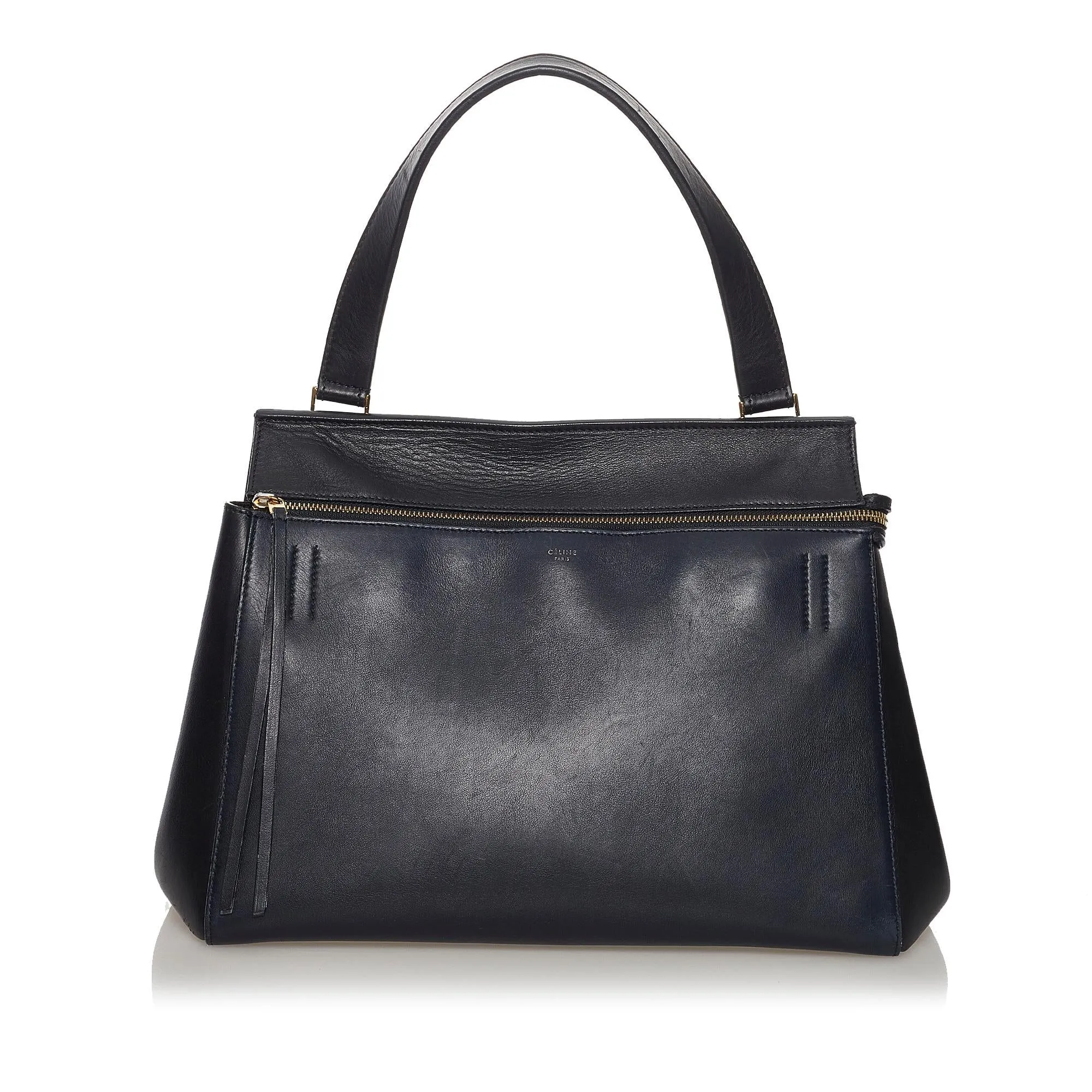 Celine Large Edge Leather Shoulder Bag (SHG-37636)