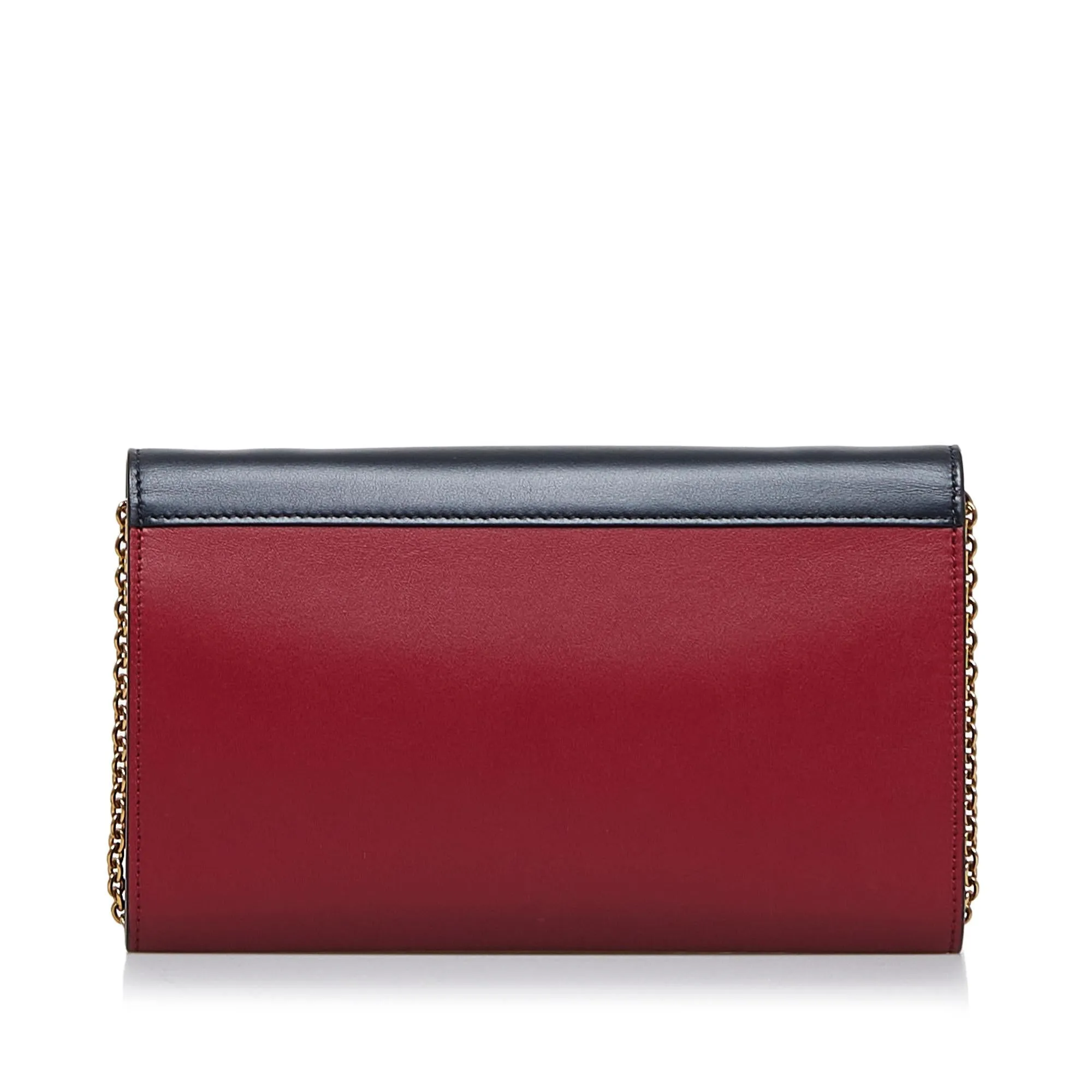 Celine Pocket Envelope Wallet On Chain (SHG-F6iB1F)