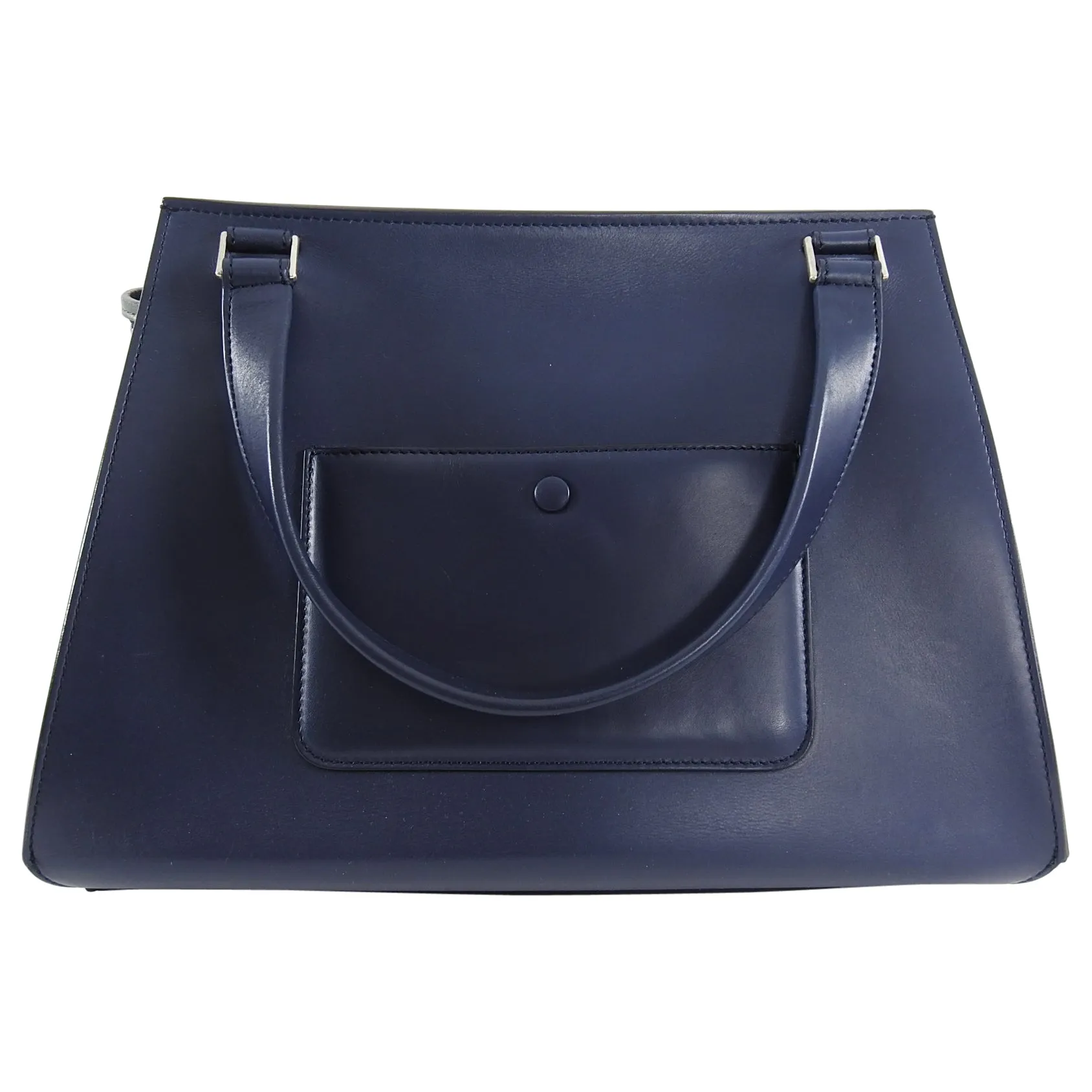 Celine Tricolor Blue Black Grey Small Edge Bag