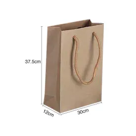 Craft Paper Bags - 37.5cm x 12cm x 30cm