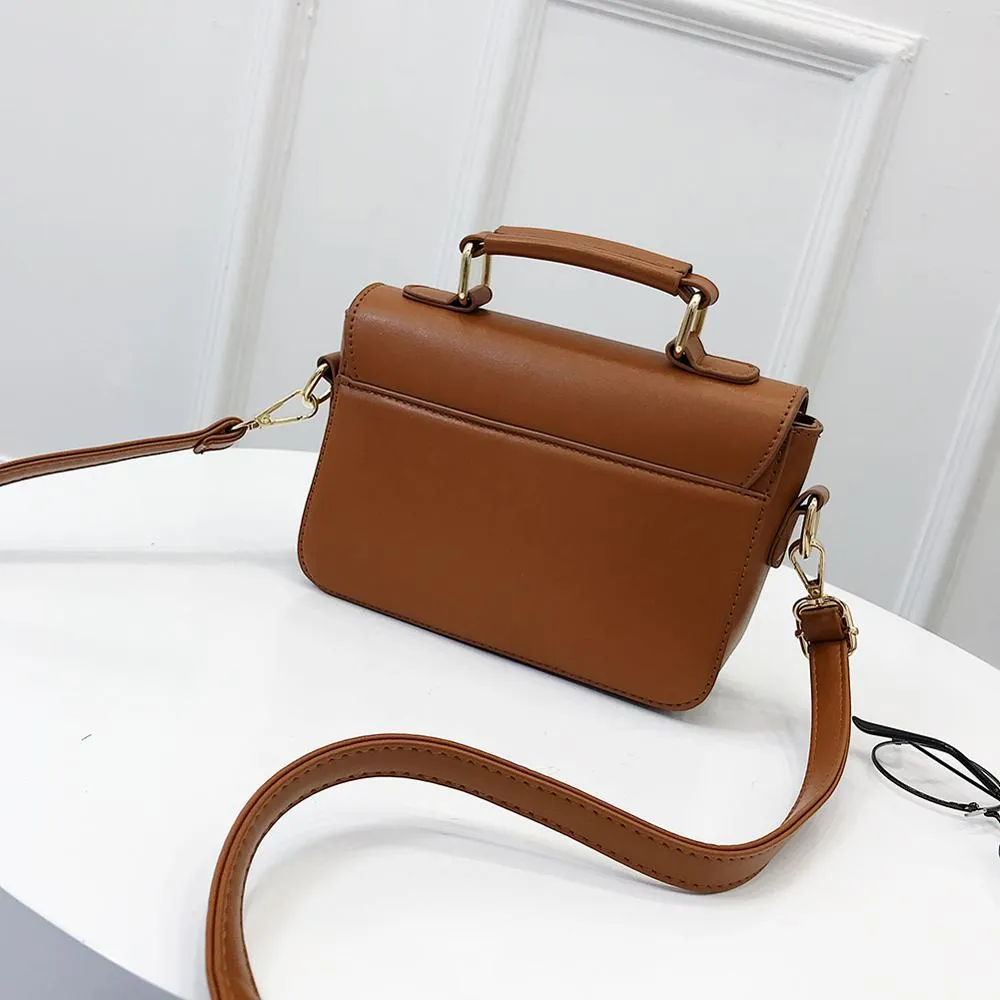 Cute Piano Pattern PU Casual Handbag Women's Flap