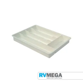 Cutlery Tray Compact - White