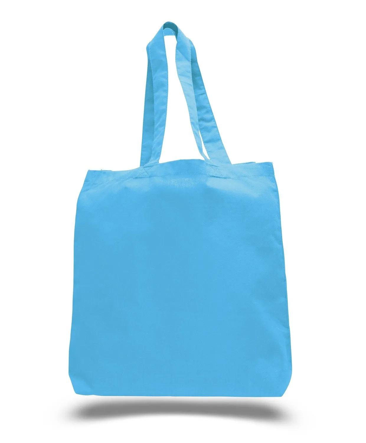 Economical 100% Cotton Tote Bags with Bottom Gusset - TG110