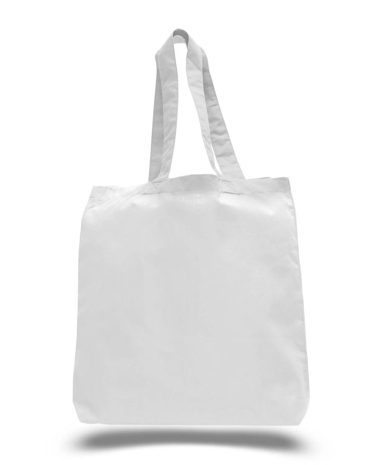 Economical 100% Cotton Tote Bags with Bottom Gusset - TG110