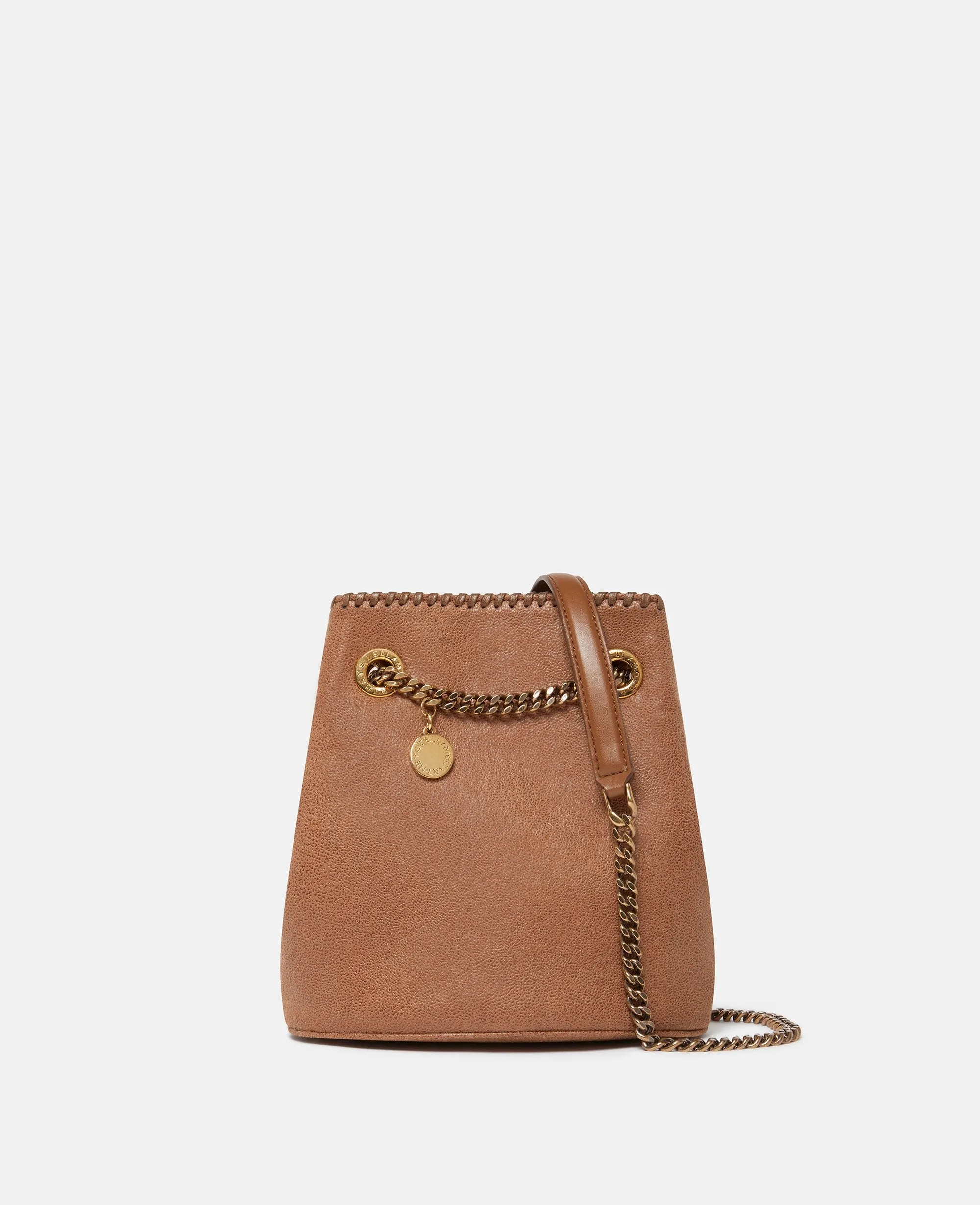 Falabella Bucket Bag, Woman, Pecan brown