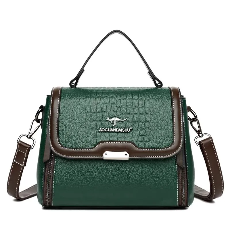 Fashion Brand Leather Sac Luxury Handbags Women B-401521