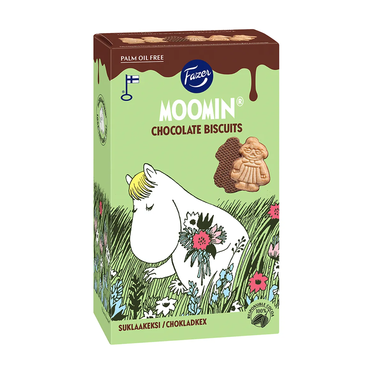 Fazer Moomin Chocolate Biscuits 175g