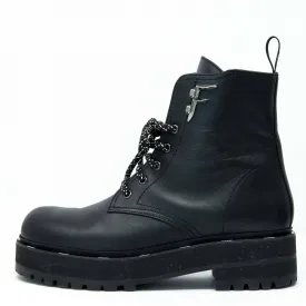 Fendi Black Freedom 50 Boots 40