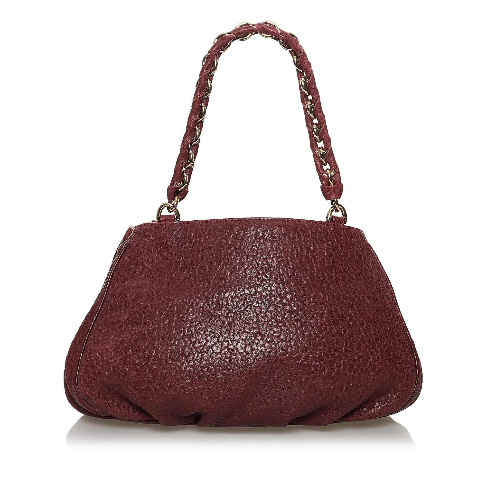 Fendi Mia Leather Shoulder Bag (SHG-29685)