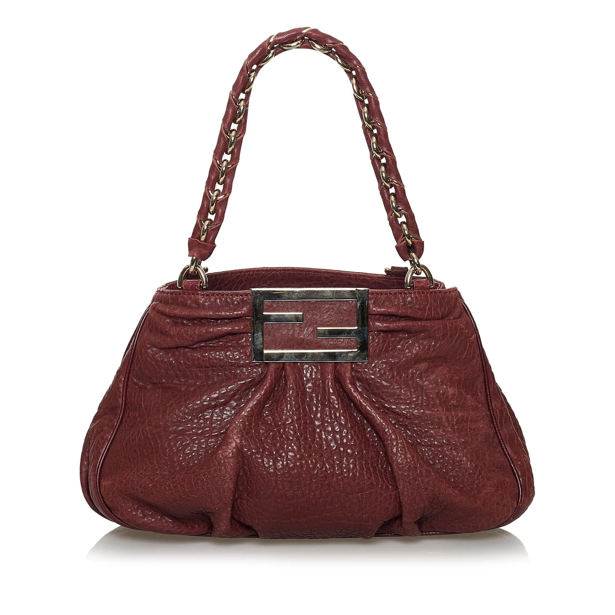 Fendi Mia Leather Shoulder Bag (SHG-29685)