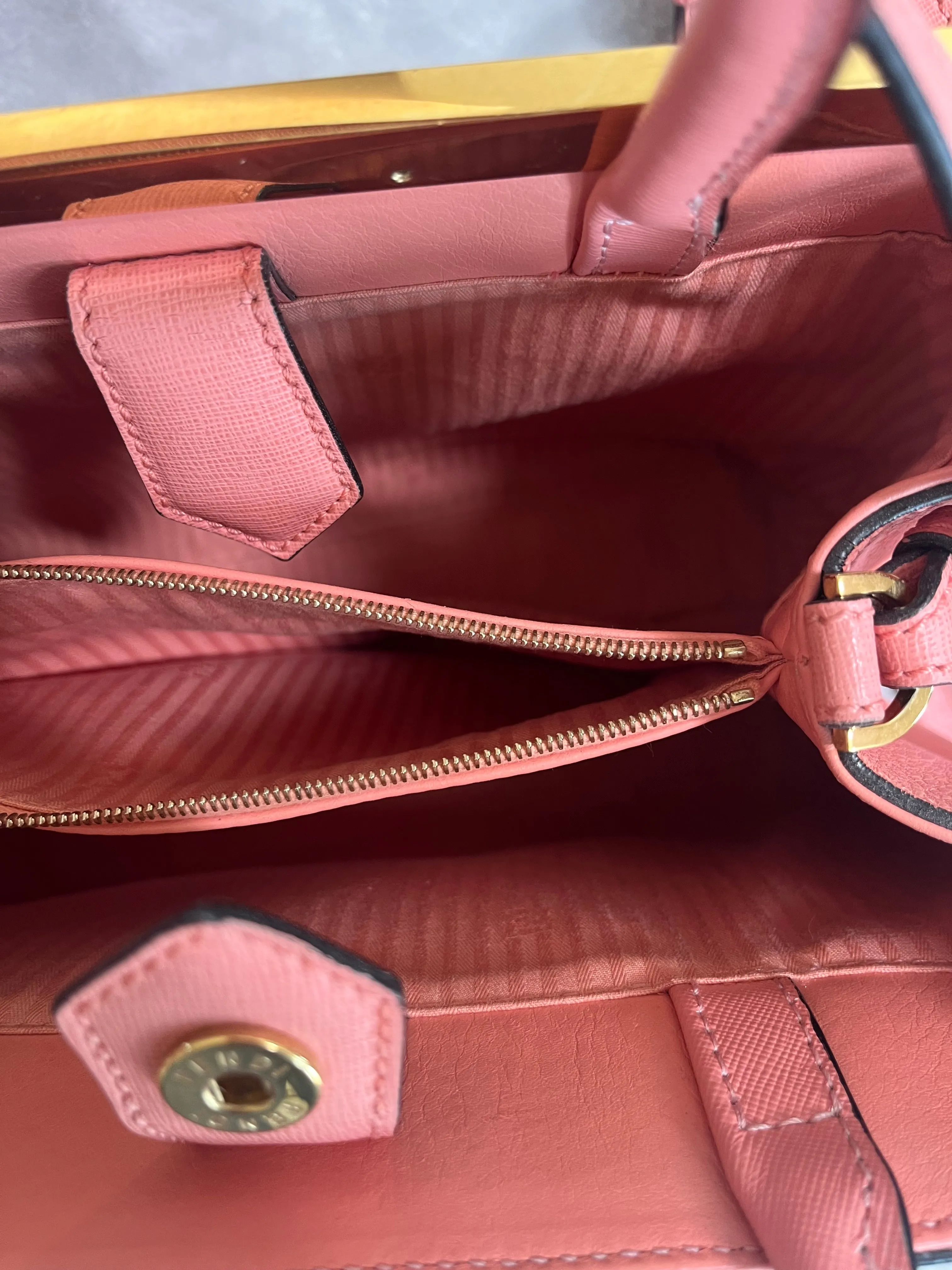 Fendi Pink Preloved 2Jours Tote with COA