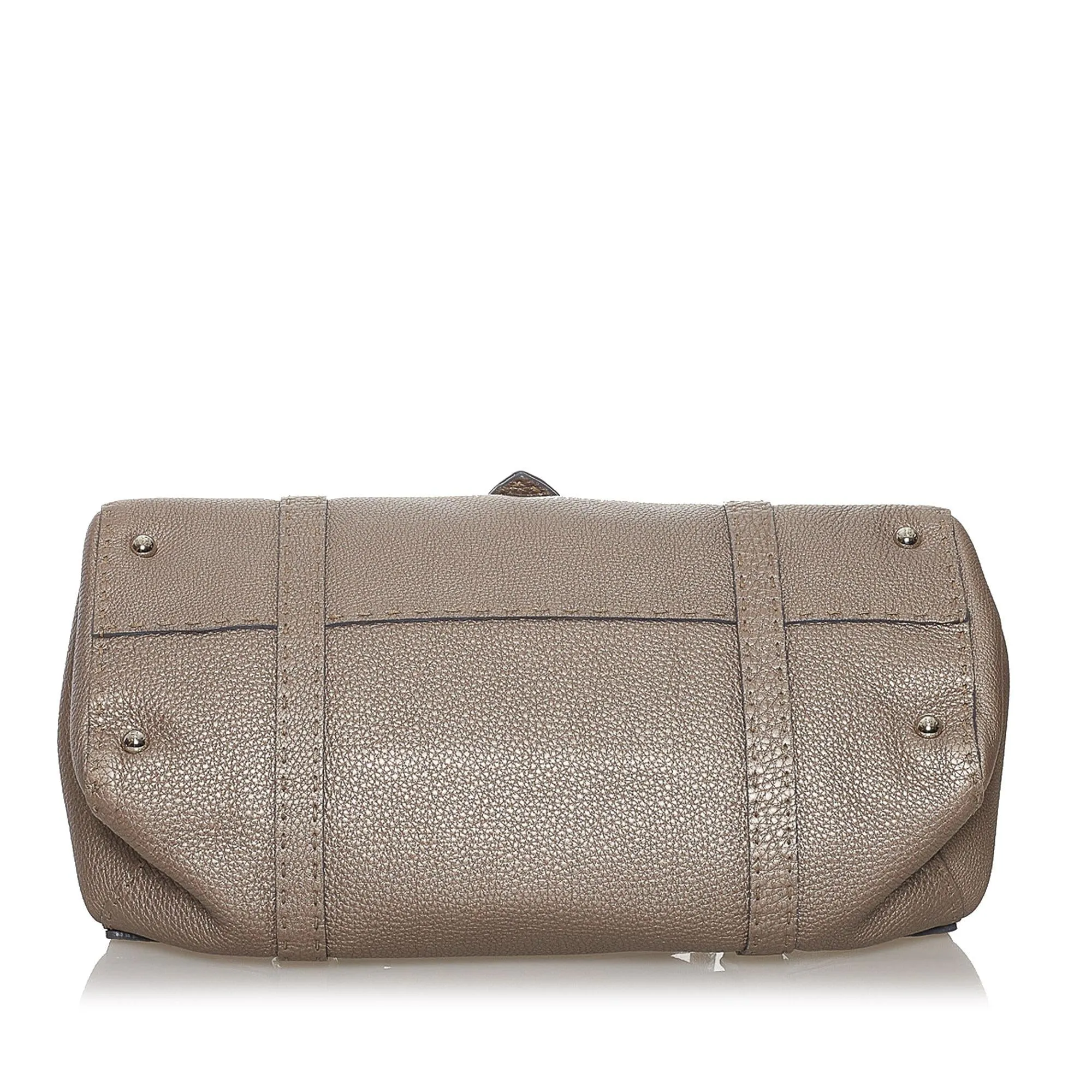 Fendi Selleria Linda Leather Handbag (SHG-33666)