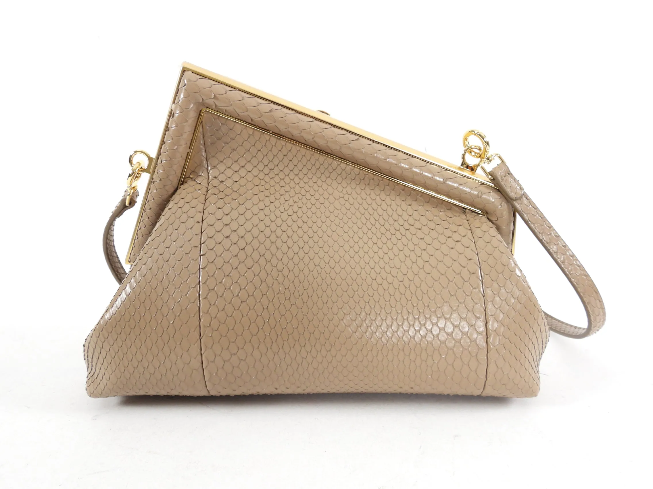 Fendi Small First Convertible Clutch / Shoulder Bag