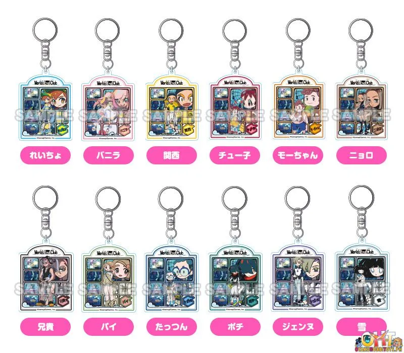 Good Smile Company World's End Club Acrylic Keychains (Tattsun)