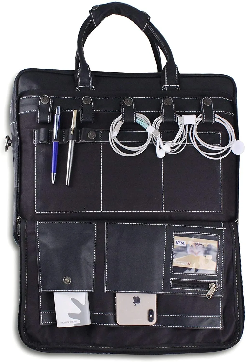 Hulsh Executive Black Briefcase