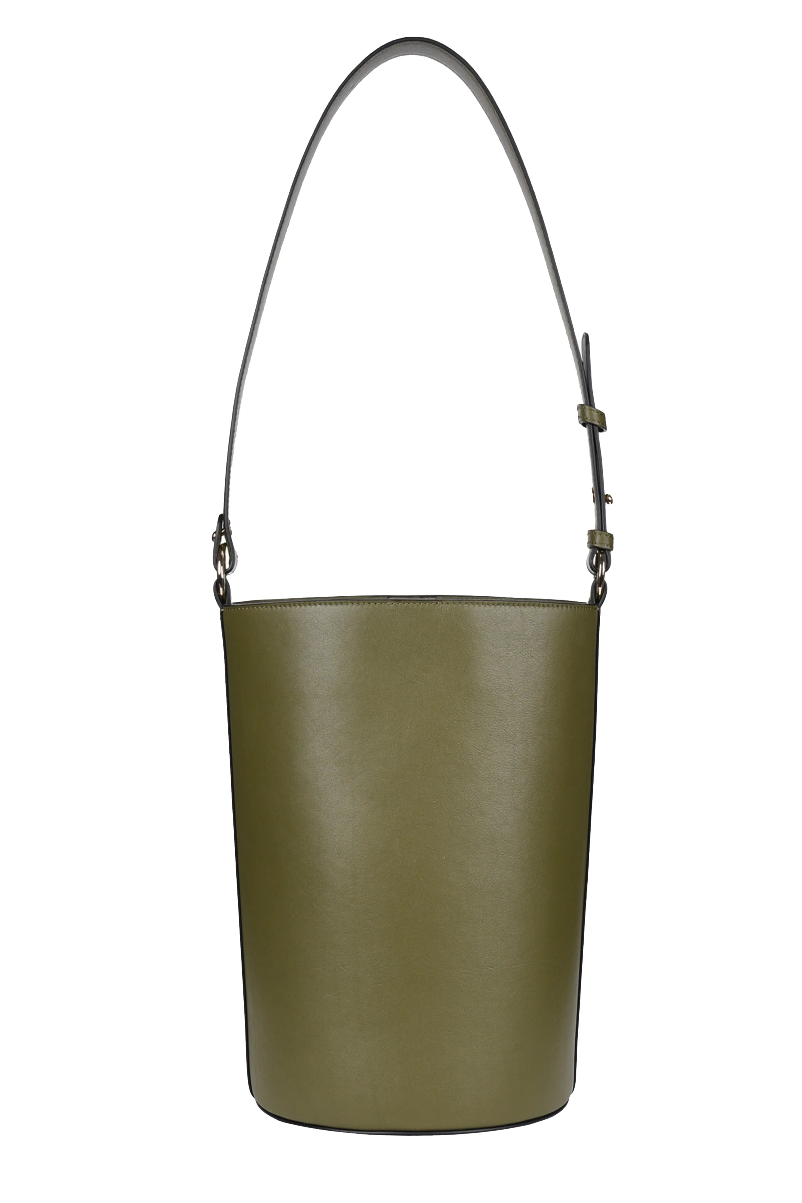 HYER GOODS: LUXE CONVERTIBLE BUCKET BAG LEATHER HANDBAG WITH REMOVABLE SHOULDER   CROSSBODY STRAPS