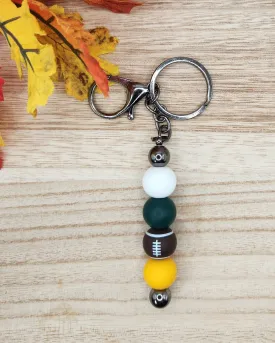 Keychain-Packers Green & Gold