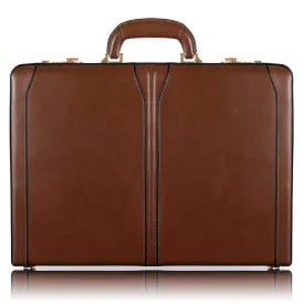 LAWSON | 4.25” Leather Attaché Briefcase