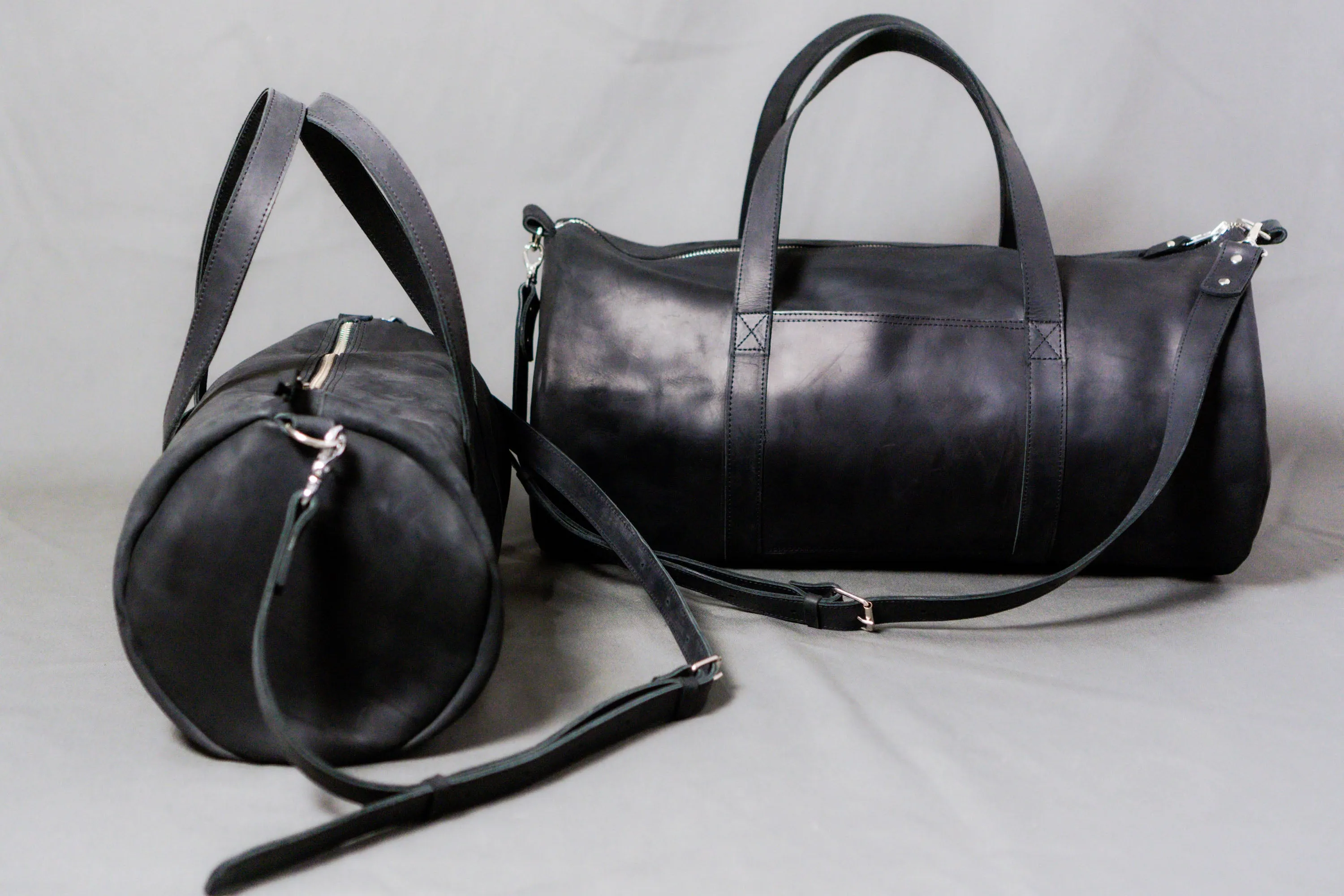 Leather Bag Duffle, Weekender, Gym, Everyday use, Travel, Minimalist Holdall