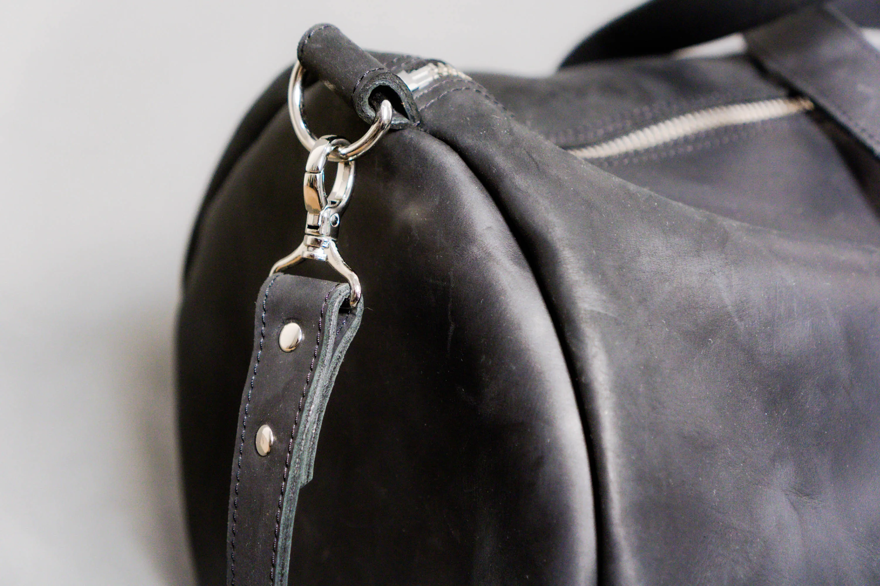 Leather Bag Duffle, Weekender, Gym, Everyday use, Travel, Minimalist Holdall