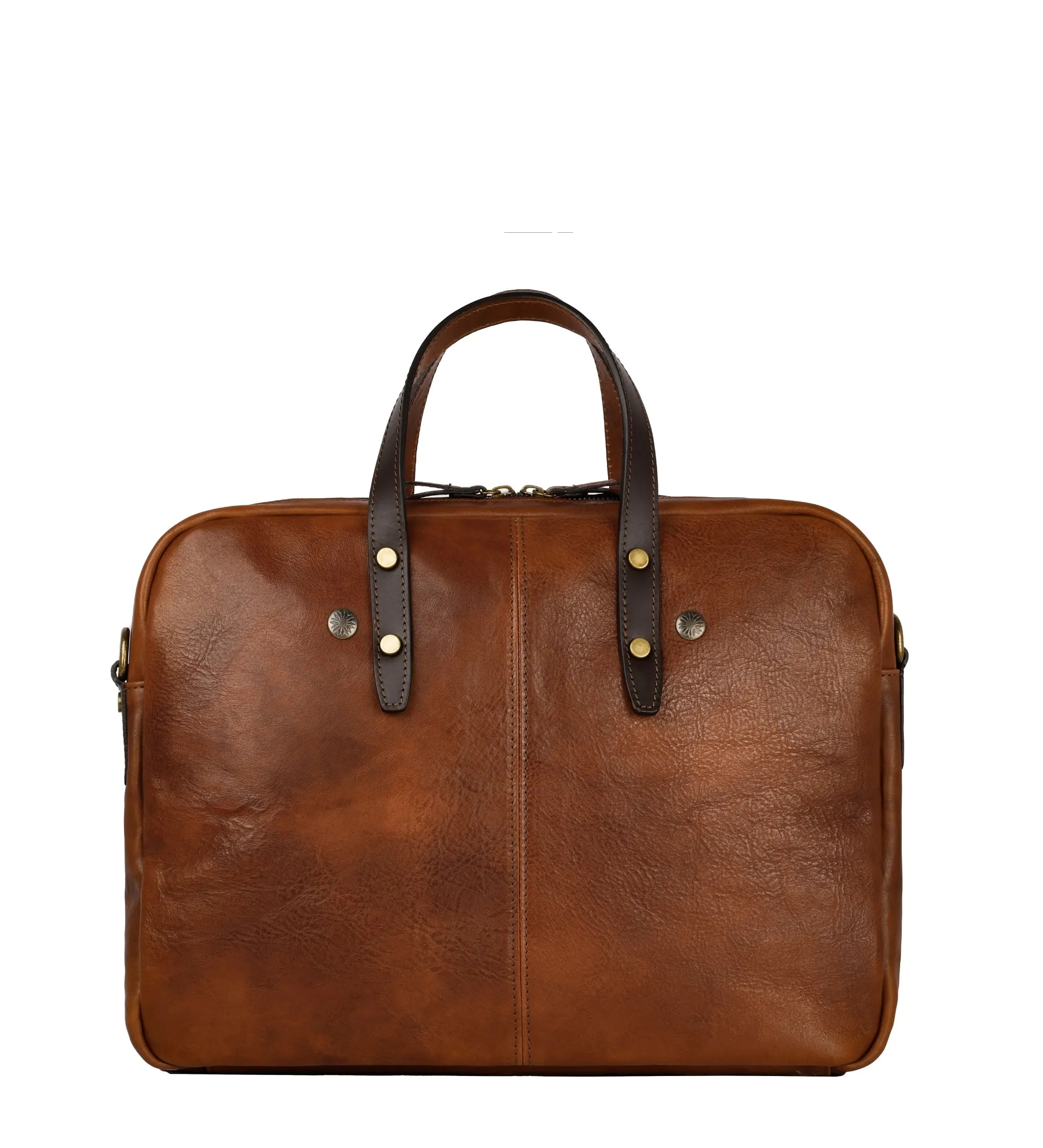 Leather Briefcase Laptop Bag - Lanark