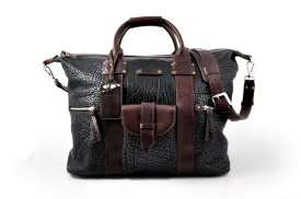 Leather Duffel - Big Horn Weekender - Onyx/Walnut