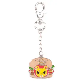 Lion Papa Hamburger Tokidoki Buffet Keychain