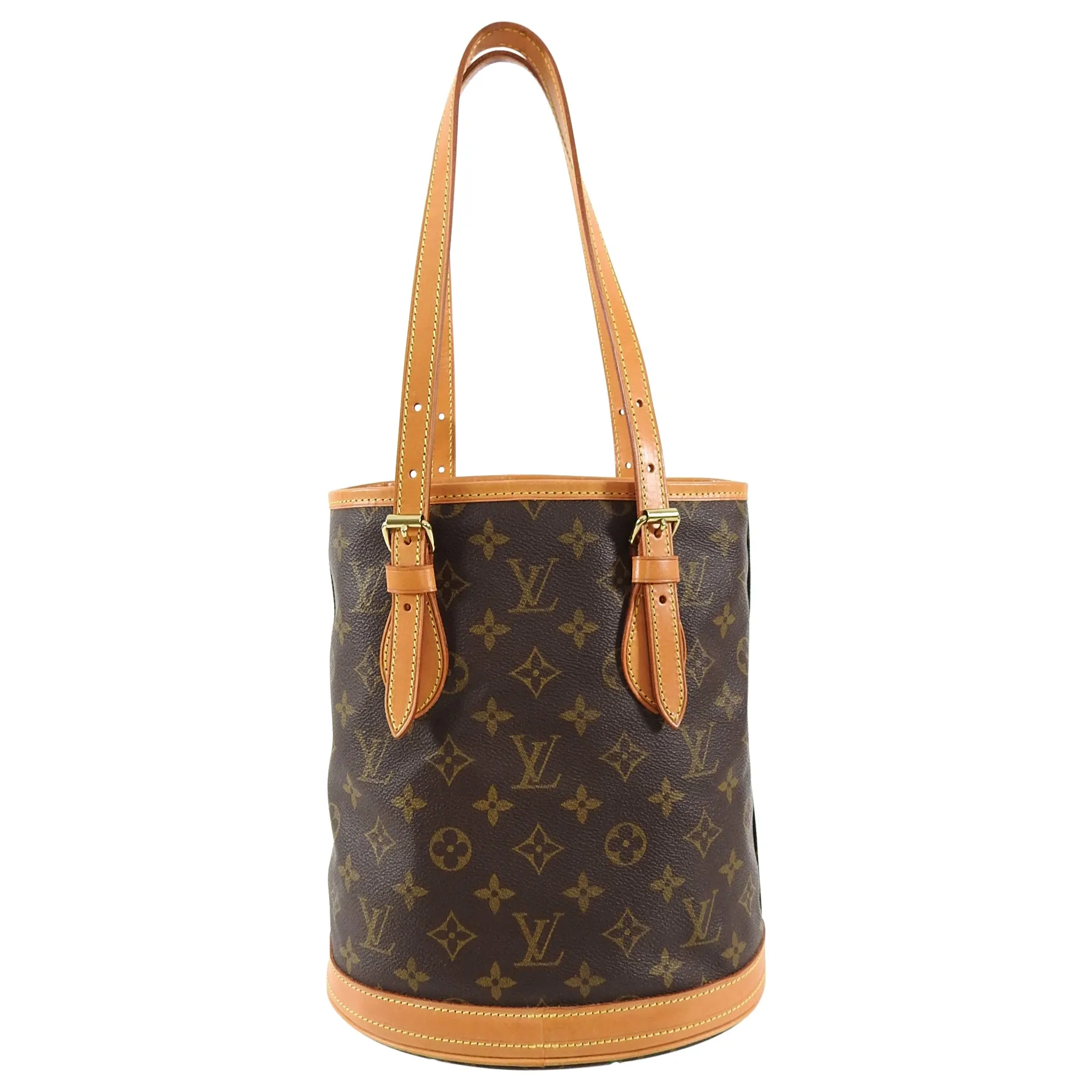 Louis Vuitton Vintage 1995 Monogram Petit Bucket PM Bag