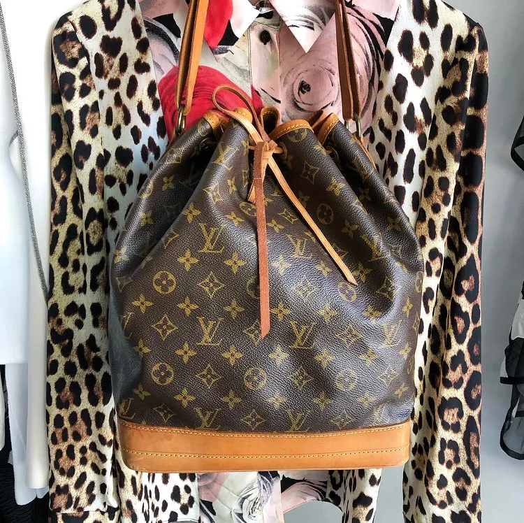 Louis Vuitton Vintage Monogram Grand Noe GM Bucket Bag