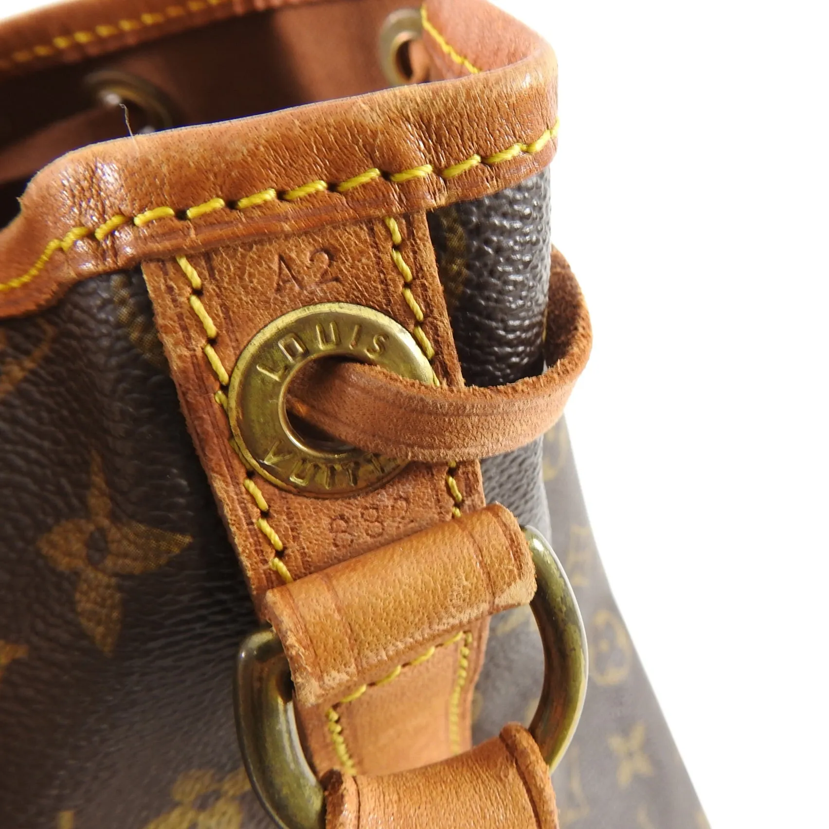 Louis Vuitton Vintage Monogram Grand Noe GM Bucket Bag