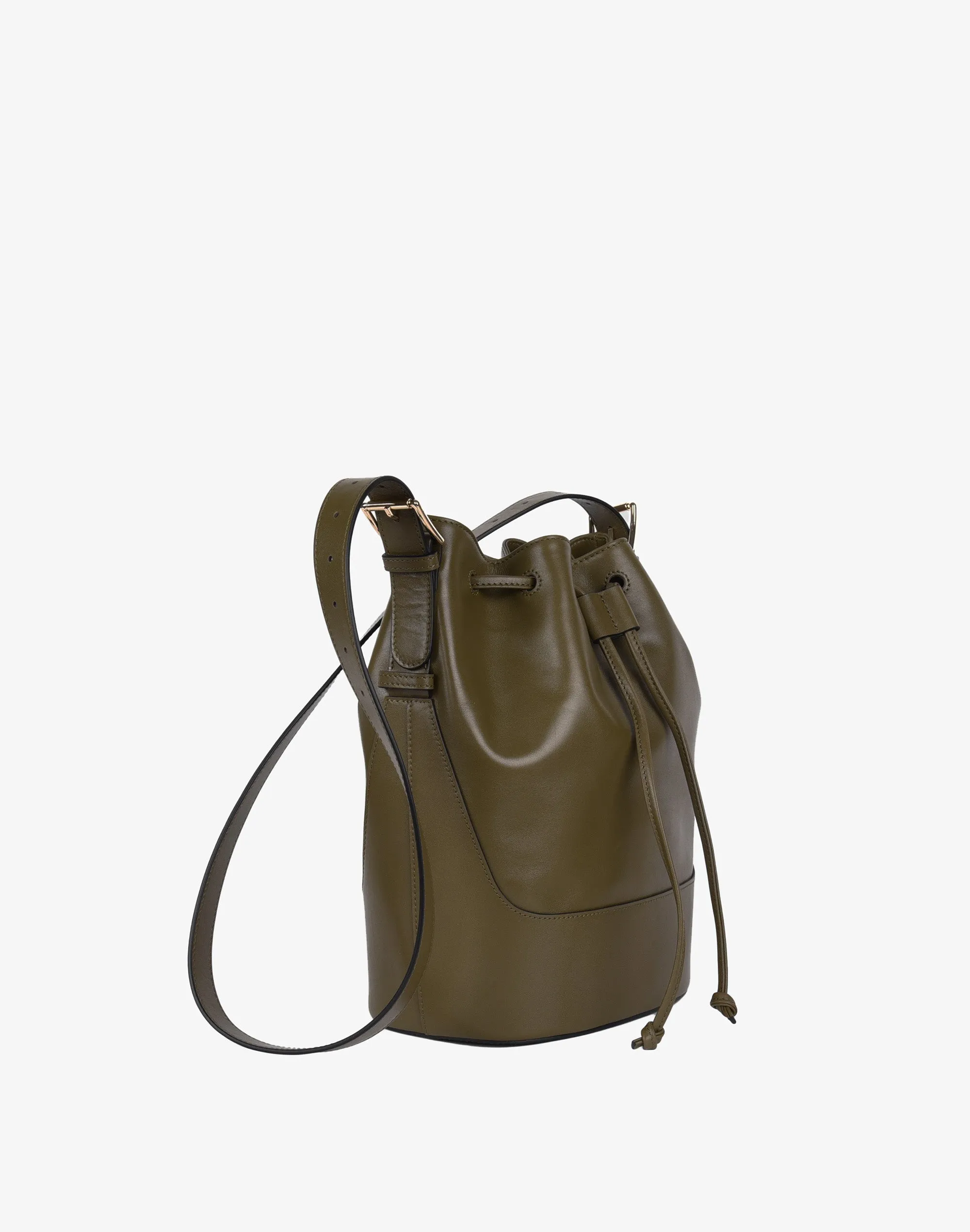 Luxe Cinch Bucket Bag