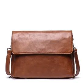 Mens Handmade Leather Messenger Bag L9020