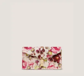 Milan Loveletter Clutch Handbags, Pink/multi Floral Printed Jacquard, Size: U No Dimension